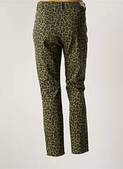 Pantalon chino vert KANOPE pour femme seconde vue