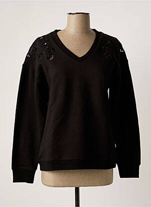 Sweat-shirt noir LEE COOPER pour femme