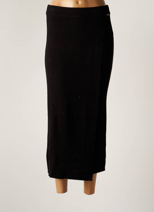 Jupe longue taille haute noir LOIS femme