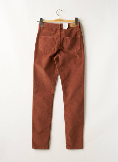 Pantalon slim marron KANOPE pour femme