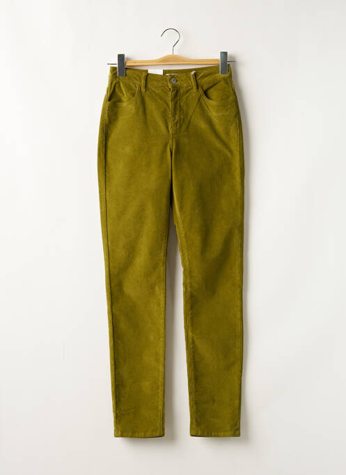 Pantalon slim vert KANOPE pour femme