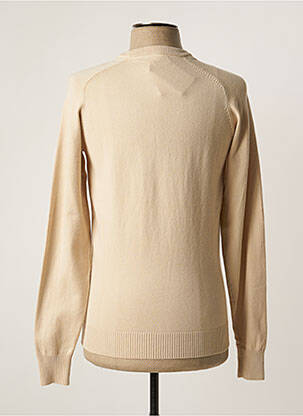 Pull stretch manches longues beige LOIS homme