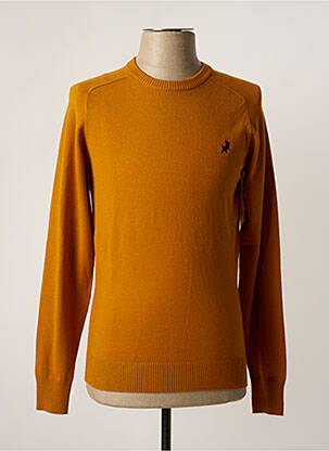 Pull stretch manches longues jaune LOIS homme