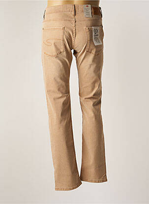Pantalon droit stretch taille normale beige LEE COOPER homme