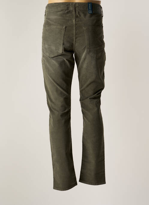 Pantalon droit taille normale taille normale vert REDMAN homme