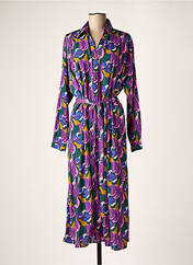 Robe longue violet BY ONE pour femme seconde vue