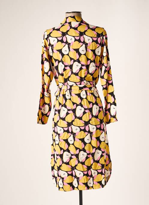 Robe mi-longue jaune COMPAÑIA FANTASTICA pour femme