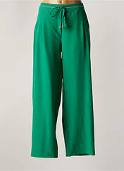 Pantalon large vert C'MELODIE pour femme seconde vue