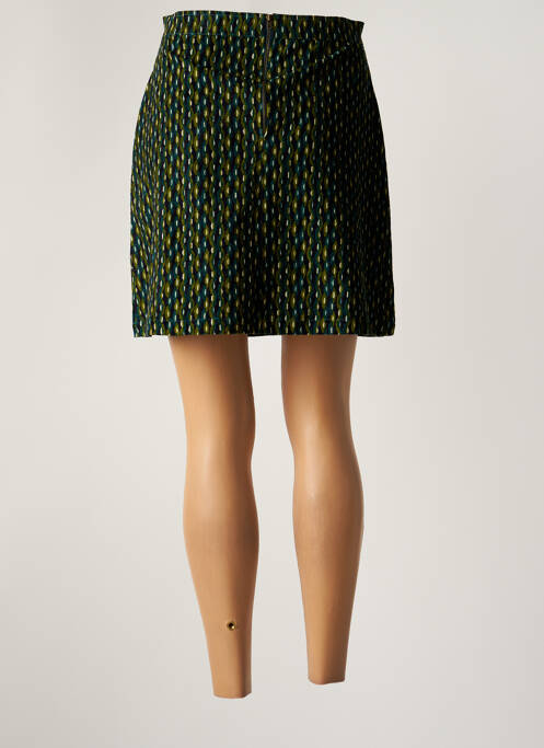 Jupe courte vert PRINCESSE NOMADE pour femme