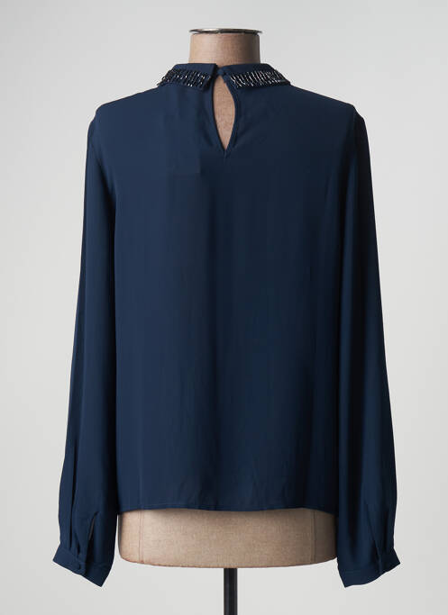 Blouse bleu GEISHA pour femme
