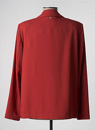 Blazer fausses poches rouge PLEASE femme