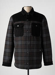 Veste casual finition intérieure doublée noir COFOX homme