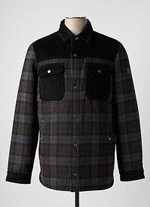 Veste casual coupe droite noir COFOX homme