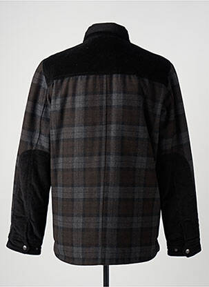 Veste casual coupe droite noir COFOX homme