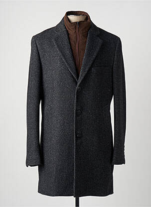 Manteau long gris CAMBRIDGE pour homme