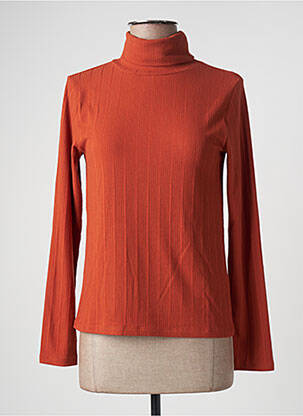 Sous-pull orange NICE THINGS pour femme