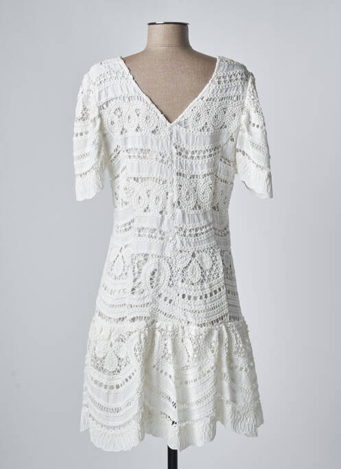 Robe courte manches courtes manches courtes beige VALERIE KHALFON femme