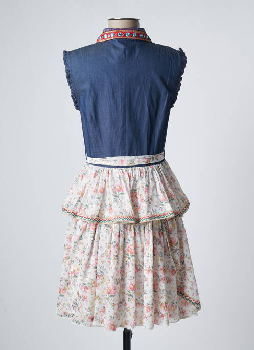 Robe courte bleu AMUSE pour femme