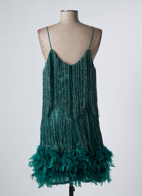 Robe courte vert MY FASHION pour femme