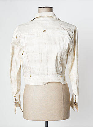 Veste casual poches beige ANGELO MARANI femme