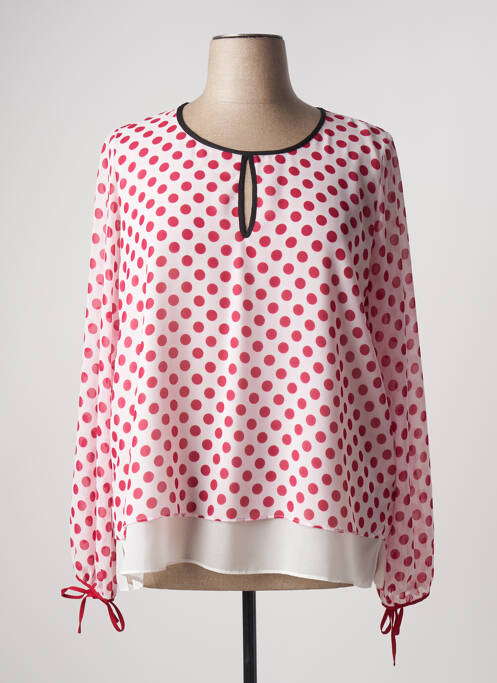Blouse rouge PERSONA BY MARINA RINALDI pour femme