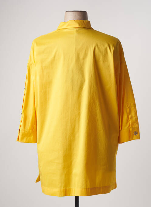 Tunique manches longues jaune MARINA RINALDI pour femme