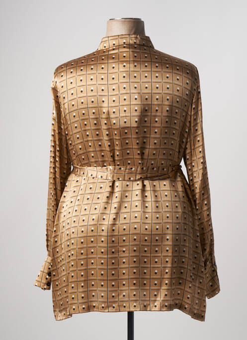 Tunique manches longues marron MARINA RINALDI pour femme