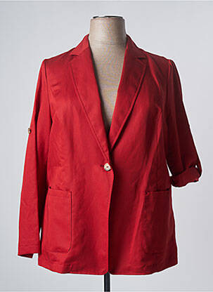 Blazer poches rouge MARINA SPORT femme