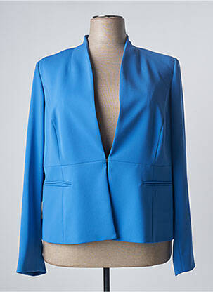 Veste chic col v bleu PERSONA BY MARINA RINALDI femme
