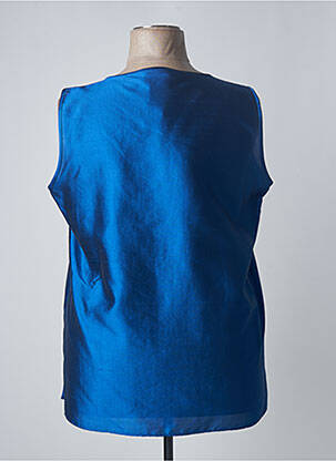 Top sans manche sans manche bleu MARINA RINALDI femme