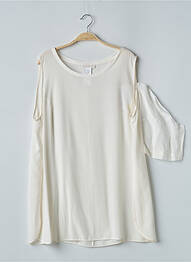 Top sans manche sans manche beige MARINA RINALDI femme