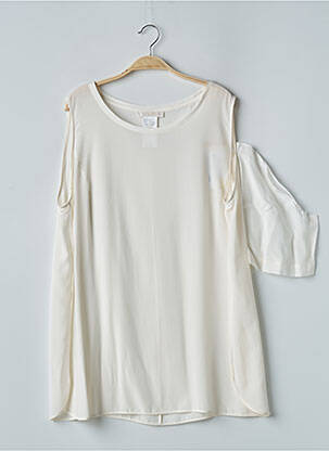 Top sans manche sans manche beige MARINA RINALDI femme