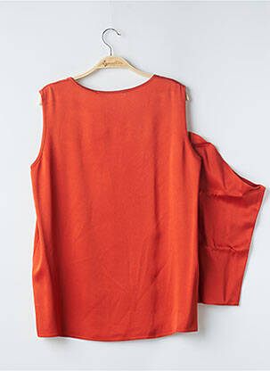 Top sans manche sans manche orange MARINA RINALDI femme