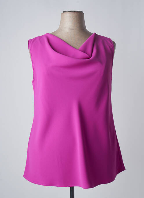 Top sans manche sans manche violet MARINA RINALDI femme