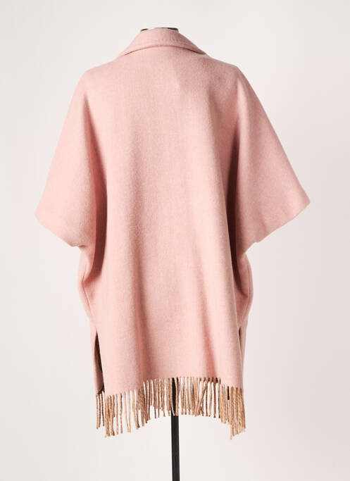 Manteau court coupe droite sans capuche rose MARINA RINALDI femme