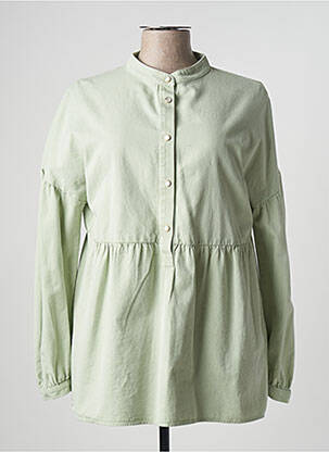 Blouse manches longues manches longues vert MARINA SPORT femme