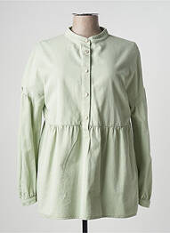 Blouse manches longues manches longues vert MARINA SPORT femme