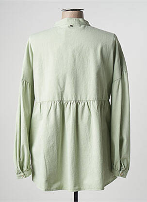 Blouse manches longues manches longues vert MARINA SPORT femme