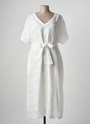 Robe longue blanc VOYAGE BY MARINA RINALDI pour femme seconde vue