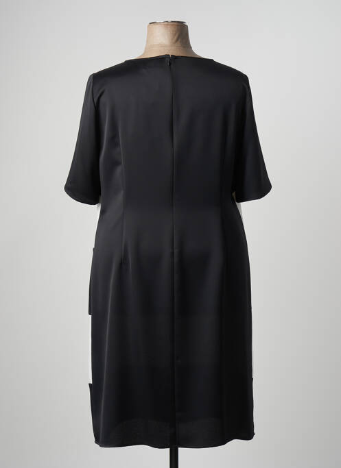 Robe mi-longue noir PERSONA BY MARINA RINALDI pour femme