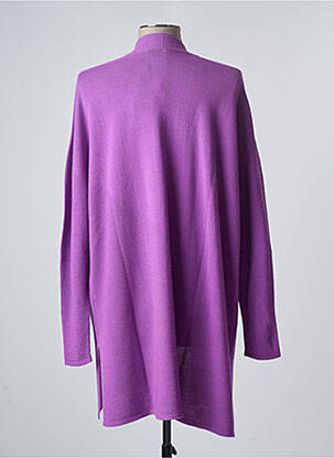 Gilet manches longues manches longues violet MARINA RINALDI femme