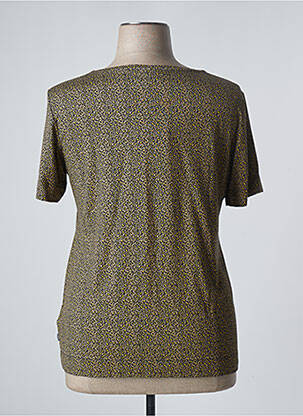 Top stretch manches courtes marron VOYAGE BY MARINA RINALDI femme