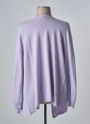 Gilet manches longues manches longues violet MARINA SPORT femme