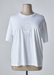 T-shirt blanc MARINA RINALDI pour femme seconde vue