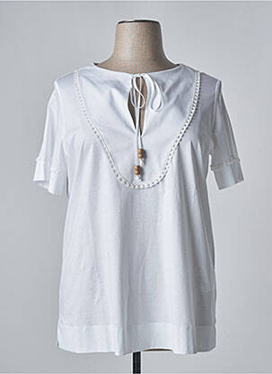 T-shirt blanc MARINA SPORT pour femme