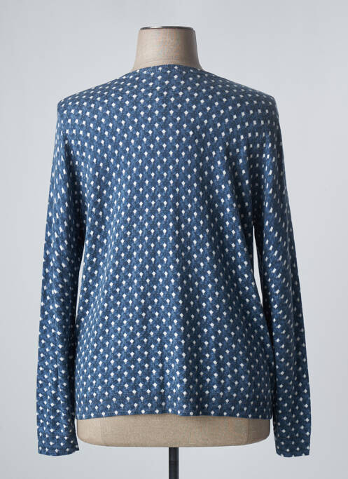 Gilet manches longues bleu PERSONA BY MARINA RINALDI pour femme