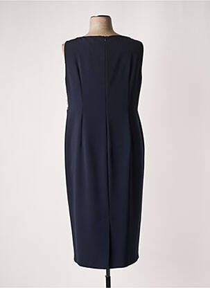 Robe mi-longue sans manche sans manche bleu MARINA RINALDI femme