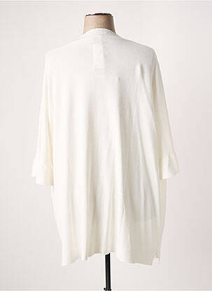 Gilet manches longues manches 3/4 beige PERSONA BY MARINA RINALDI femme