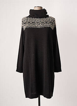 Robe mi-longue noir MARINA SPORT pour femme
