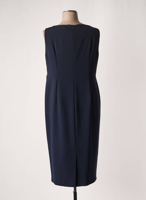 Robe mi-longue sans manche sans manche bleu MARINA RINALDI femme